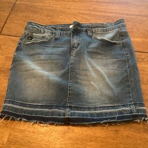 Jean Skirt New With Tag